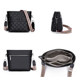 Leather Shoulder Bag Designers Women Handbag Female Bucket Bag Soft Natural Skin