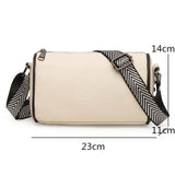 High Stone Pattern Leather Shoulder Bag for Women
