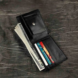 Slim Bifold Wallet w/ Gunmetal Chain