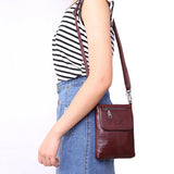 Leather Small Ladies Crossbody Bags For Women Casual Shoulder Messenger Bags Fem