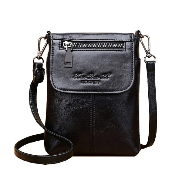 Leather Small Ladies Crossbody Bags For Women Casual Shoulder Messenger Bags Fem