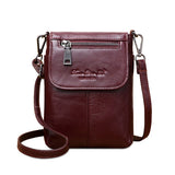 Leather Small Ladies Crossbody Bags For Women Casual Shoulder Messenger Bags Fem