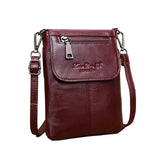 Leather Small Ladies Crossbody Bags For Women Casual Shoulder Messenger Bags Fem