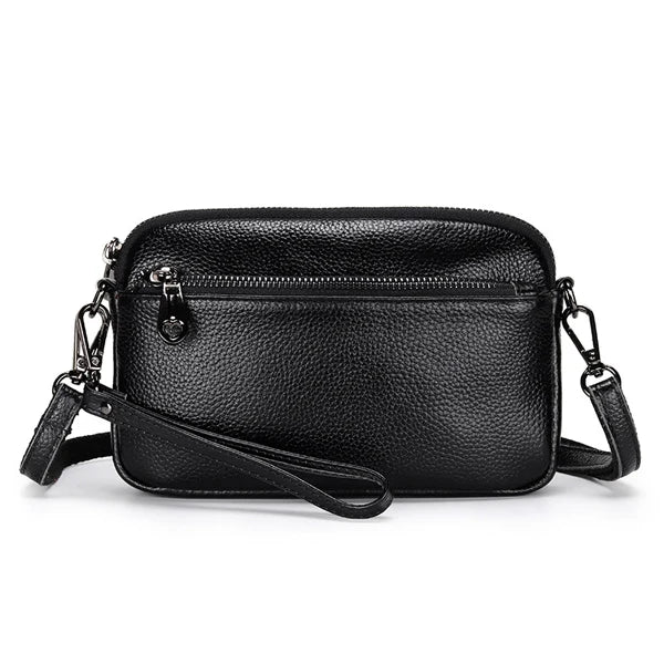 Small Leather Shoulder Bag Crossbody for Women Phone Pouch Clutch Purse