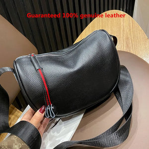 Women's Small Tote Crossbody Bag - High Quality Leather