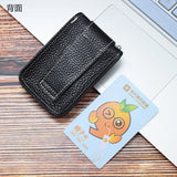 Leather Smart Key Holder Wearable Belt Car Key Wallet Organizer