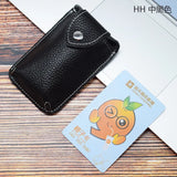 Leather Smart Key Holder Wearable Belt Car Key Wallet Organizer
