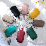 Leather Smart Key Wallets Men/Women Car Key Holder Keys Organizer Case