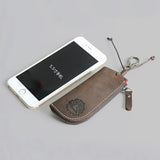 Vintage Leather Key Wallets Unisex Key Case Organizer Man Woman