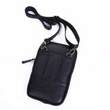 Leather Waist Bag Mobile Phone Bag Shoulder Bag Key Holder