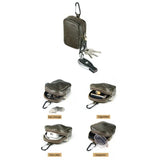 Leather Waist Fanny Pack Earphone Bag Mini Key Holder Pouch