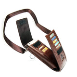 Vintage Leather Waist Pack Fanny Pack Belt Bag Phone Pouch