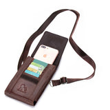Vintage Leather Waist Pack Fanny Pack Belt Bag Phone Pouch