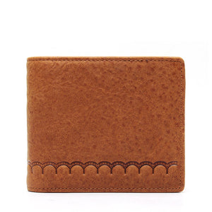 Men's Retro Classic Embossed Leather Wallet