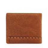 Men's Retro Classic Embossed Leather Wallet
