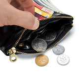 Leather Wallet Retro Short Purse European American Style Multi-funct
