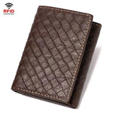Ultra-thin Leather Wallet Unisex Purse