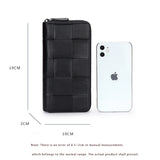 Women's Long Zipper Purse Large Clutch Bag for Cell Phone