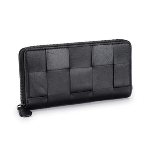 Women's Long Zipper Purse Large Clutch Bag for Cell Phone