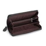 Women's Long Zipper Purse Large Clutch Bag for Cell Phone