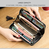 3D Rose Flower Clutch Wallet for Women