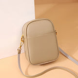 Small Leather Women Shoulder Bag Crossbody Mobile Phone Purse