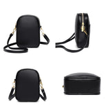 Small Leather Women Shoulder Bag Crossbody Mobile Phone Purse