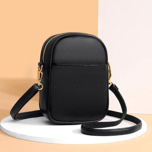 Small Leather Women Shoulder Bag Crossbody Mobile Phone Purse