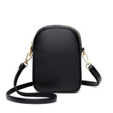 Small Leather Women Shoulder Bag Crossbody Mobile Phone Purse