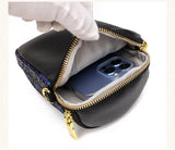 Leather Women Crossbody Bag Messenger Bags High Capacity Female Purse