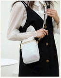 Leather Women Crossbody Bag Messenger Bags High Capacity Female Purse
