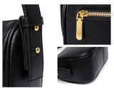 Solid Cow Leather Women Crossbody Bag Small Purse Bag