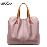 Leather Women Handbag Ladies Shoulder Bag Top-handle Bag