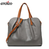 Leather Women Handbag Ladies Shoulder Bag Top-handle Bag