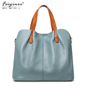 Leather Women Handbag Ladies Shoulder Bag Top-handle Bag