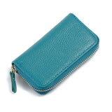 Leather Key Wallets Organizer Holder Storage Bag