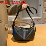 Vintage Leather Women Shoulder Messenger Bag Cow Leather Crossbody Handbag