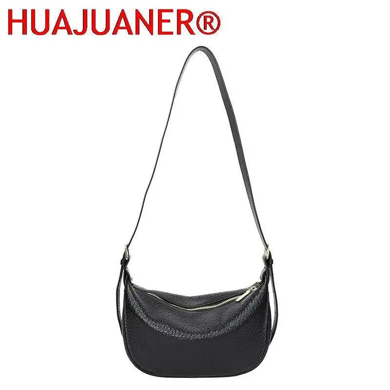 Vintage Leather Women Shoulder Messenger Bag Cow Leather Crossbody Handbag