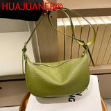 Vintage Leather Women Shoulder Messenger Bag Cow Leather Crossbody Handbag