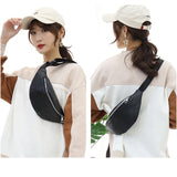 Leather Women Waist Bag Fanny Pack Money Pouch Shoulder Travel Chest bag