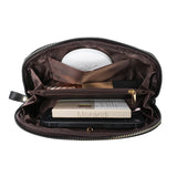 Leather Women's Clutch Bag Snakeskin Pattern Cowhide Purse Casual Tote Bag