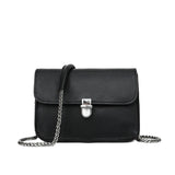 Leather Women's Shoulder Bag Crossbody Messenger Bag High Lock