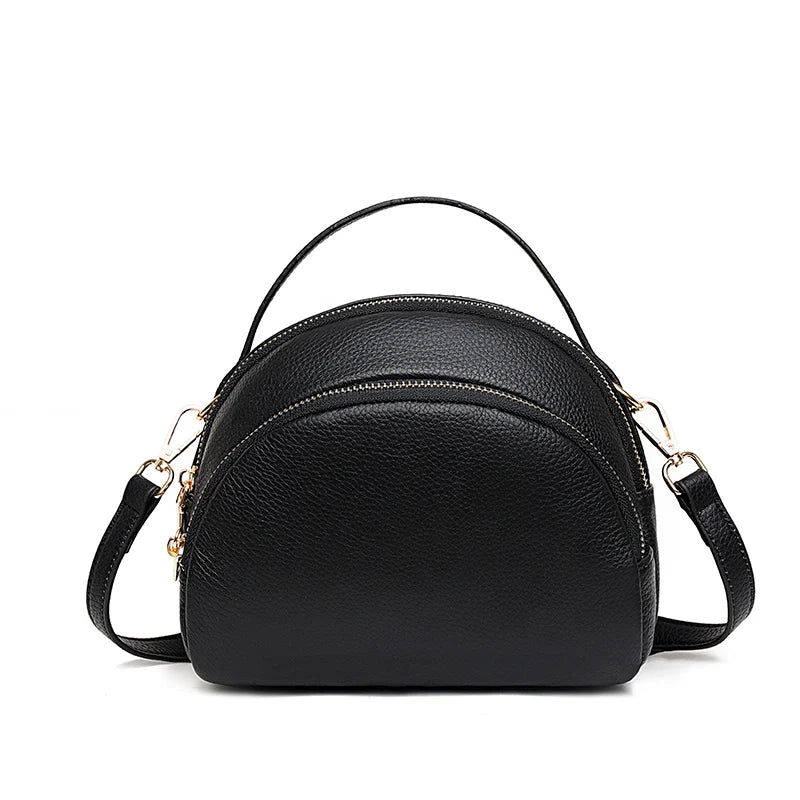 Leather Women's Shoulder Bag Large Capacity Handbags