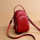 Small Leather Women Purse Crossbody Shoulder Bag