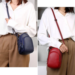 Small Leather Women Purse Crossbody Shoulder Bag