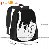Lord Nermal Pocket Backpack Large Capacity 3D Printing Clothes Backpack