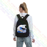 Personalised School Sport Bag - Rip Cat Dip Great Wave 01 Backpack