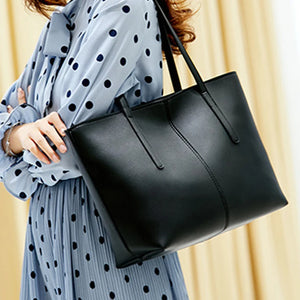 Soft Leather Handbags Vintage Shoulder Tote Bag Ladies Large Capacity Purse Bags