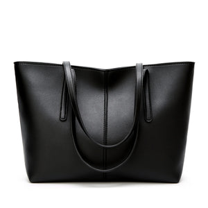 Soft Leather Handbags Vintage Shoulder Tote Bag Ladies Large Capacity Purse Bags