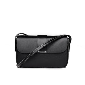 Cow Leather Saddle Bag Women Chestbag Shoulder Bag Ladies Crossbody PhoneBag
